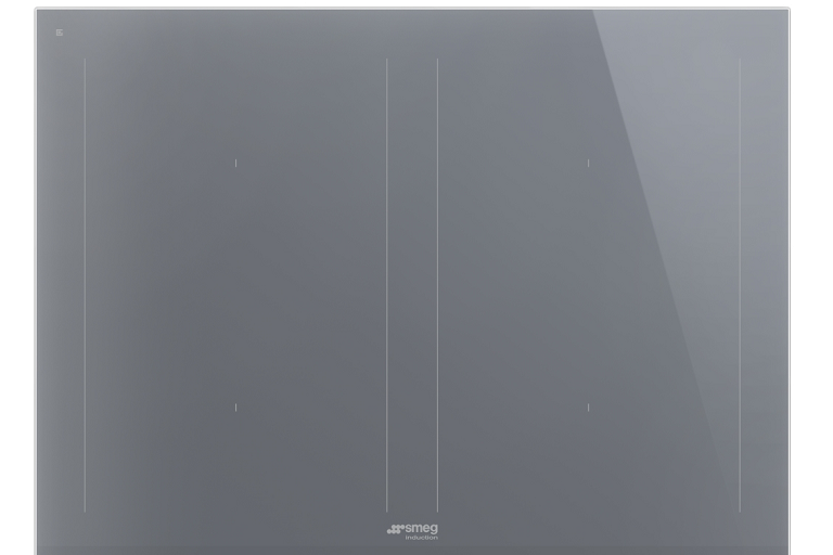 Smeg 600mm Linea 4 Zone Induction Cooktop Silver Ceramic Harvey Norman