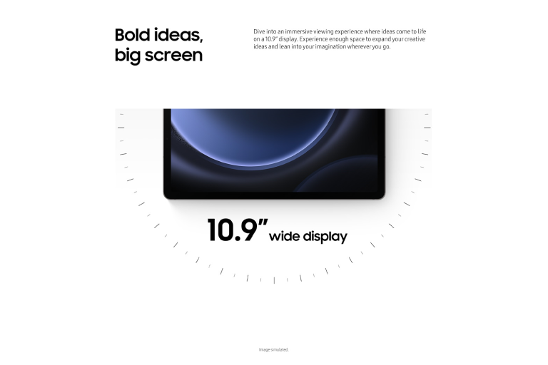 Samsung Galaxy Tab S9 FE+ WiFi Harvey Norman