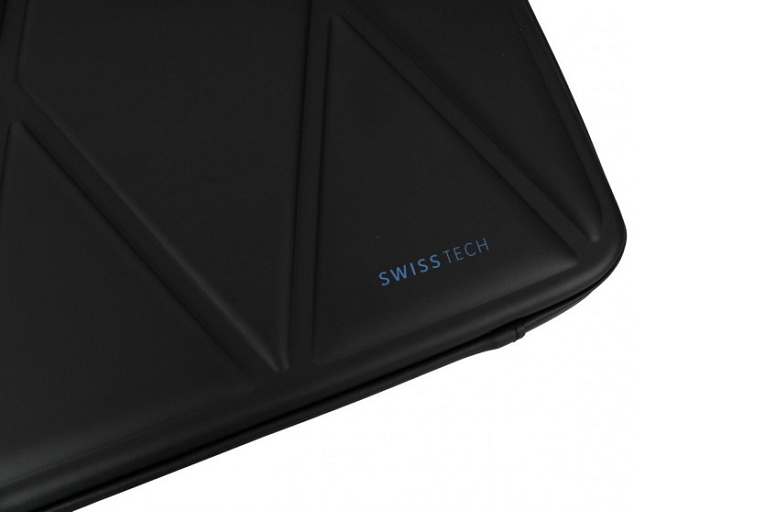 SwissTech 15.6inch Carry Laptop Case Black/Blue Harvey Norman