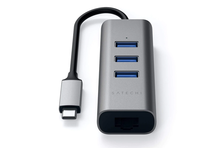 Satechi USBC 2in1 USB 3.0 3Port Hub & Harvey Norman