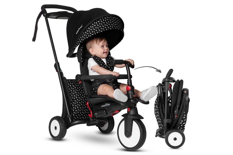 Smart trike best sale black and white