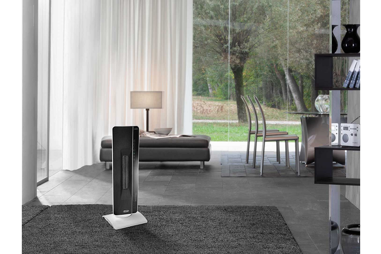 DeLonghi 2400W Digital Ceramic Tower Heater Harvey Norman