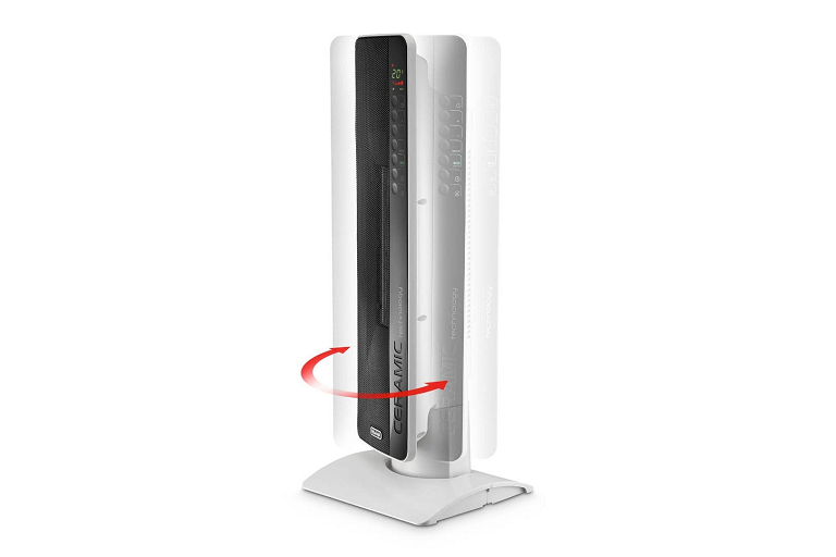 DeLonghi 2400W Digital Ceramic Tower Heater Harvey Norman