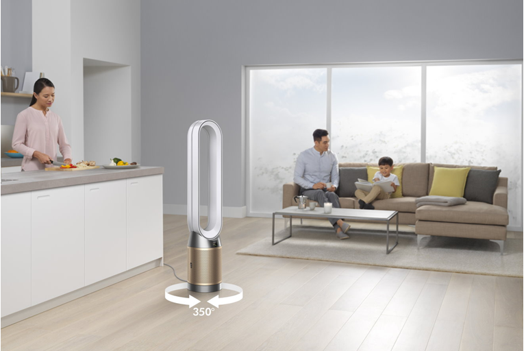 Dyson Purifier Cool Formaldehyde Fan White/Gold Harvey Norman