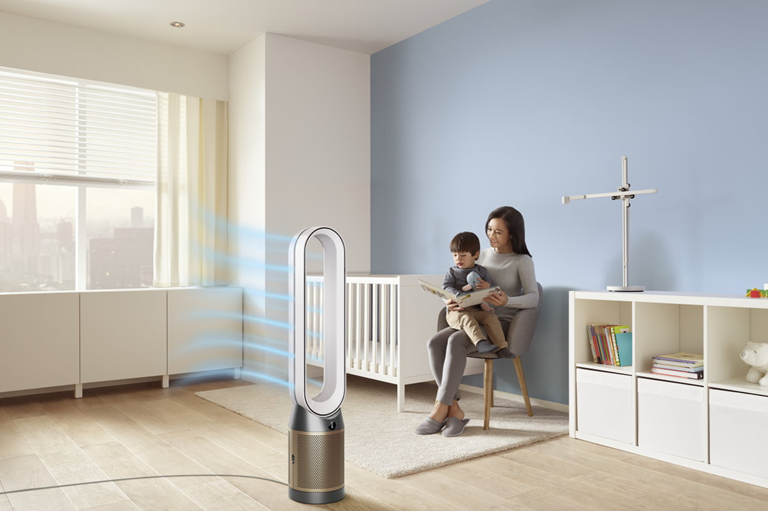 Dyson Purifier Cool Formaldehyde Fan White/Gold Harvey Norman