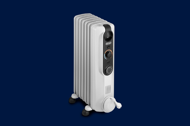 DeLonghi 1500W Radia S Easytronic Oil Column Heater | Domayne