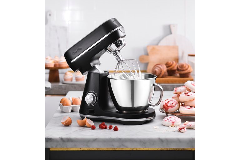 Breville the Bakery Chef Hub Stand Mixer Black Truffle Harvey Norman
