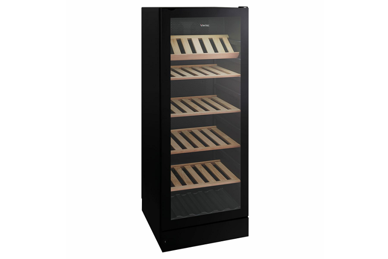 Vintec 148 Bottle Wine Storage Black Harvey Norman