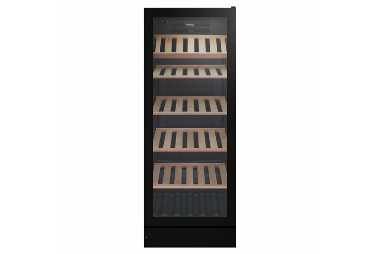 Vintec 148 Bottle Wine Storage Black Harvey Norman