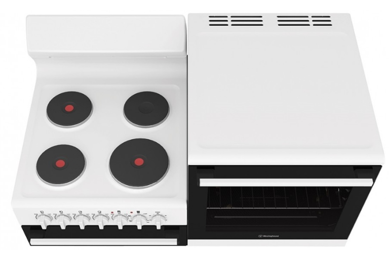 Westinghouse Elevated Electric Freestanding Cooker with Solid Cooktop