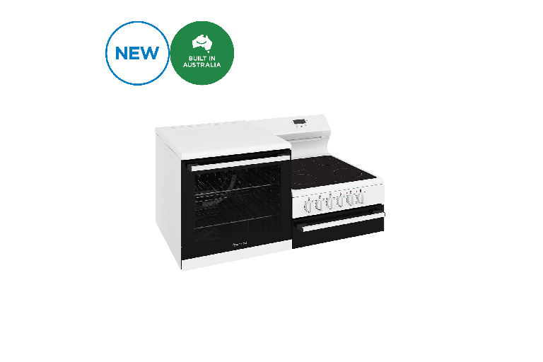 Westinghouse Elevated Electric Freestanding Cooker with Ceramic Cooktop