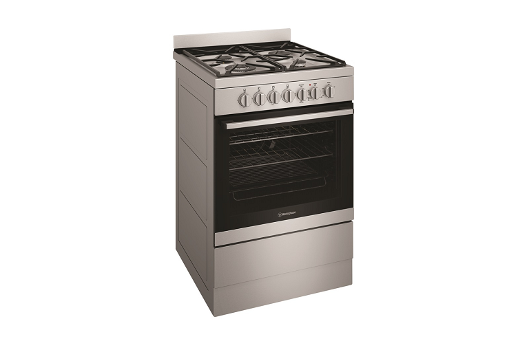 Westinghouse 600mm Dual Fuel Freestanding Cooker with 4 Burner Gas