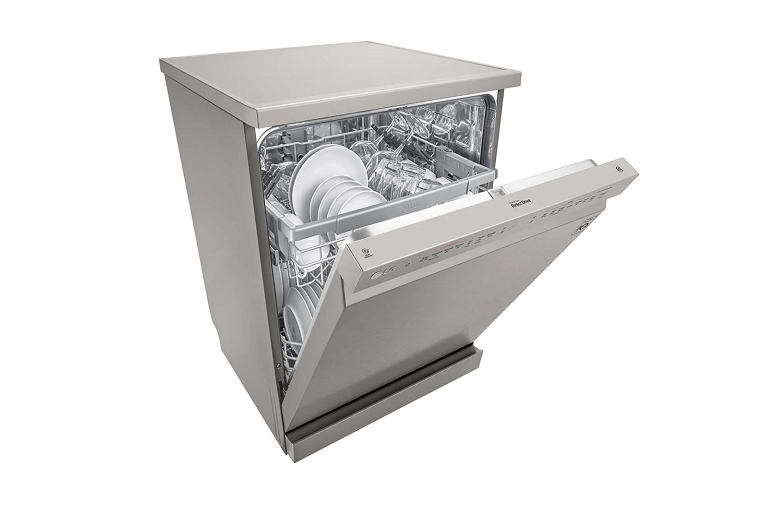 LG 14 Place QuadWash True Steam Dishwasher in Stainless Finish Free