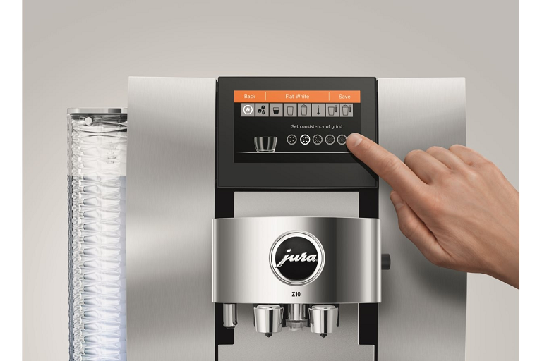 Jura Z10 Automatic Coffee Machine Black Harvey Norman