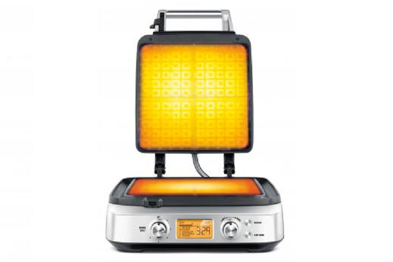 Breville The Smart Waffle 4Slice Waffle Maker Harvey Norman