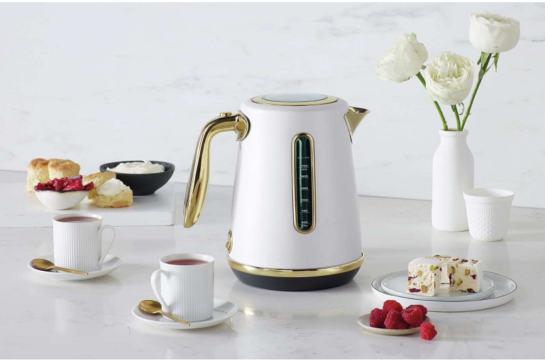 Breville Soft Top Luxe Brass 1.7L Kettle Harvey Norman