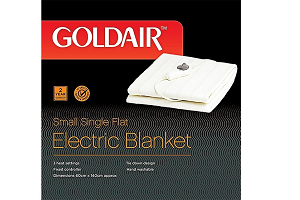 Goldair Flat Electric Blanket Queen Harvey Norman