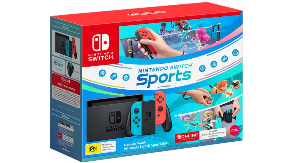 Nintendo Switch Neon Console Bundle Nintendo Switch Sports Set